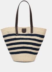 Max Mara női strandtáska AGENNAIO - kék Univerzális méret