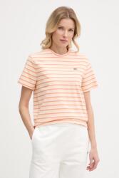 Lacoste női pamut póló - narancssárga 34 - answear - 20 990 Ft