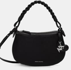Armani Exchange keresztpántos táska női műbőr - fekete Univerzális méret - answear - 30 990 Ft