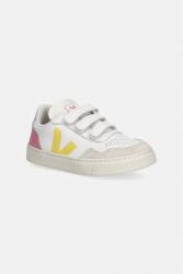 Veja Small V-90 gyerek bőr sportcipő - fehér 22 - answear - 25 990 Ft