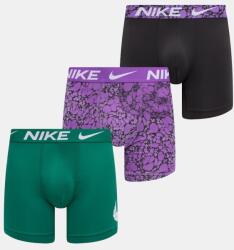 Nike testhezálló boxeralsó férfi 3-as csomag - lila M