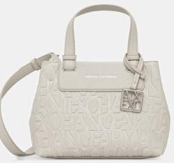 Armani Exchange vászontáska női műbőr - bézs Univerzális méret