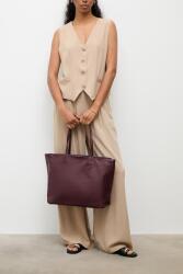 ANSWEAR női bőr shopper - burgundia Univerzális méret