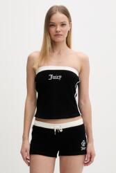 Juicy Couture női top APPLIQUE BOOBTU - fekete M