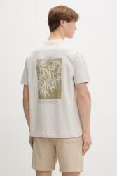 Marc O'Polo t-shirt férfi pamut - bézs XL - answear - 15 190 Ft