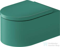 Duravit VITRIUM fali WC ülőke nélkül, fényes fehér/matt olajkék 250409FA00 (250409FA00)