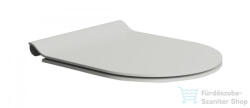 SAPHO GSI SLIM soft close WC-ülőke, matt szürke/króm (MS86CSN17) (MS86CSN17) - furdoszoba-szaniter