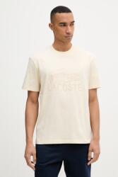 Lacoste férfi pamut póló - bézs M - answear - 22 990 Ft