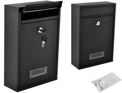  ISO TRADE MALATEC postaláda - fekete (6237)