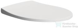 SAPHO GSI MODO WC-ülőke, Soft Close, duroplast, matt fehér, króm pánt (MS98C09) (MS98C09) - furdoszoba-szaniter