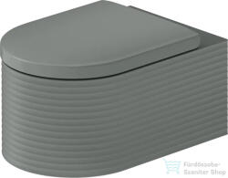 Duravit VITRIUM fali WC ülőke nélkül, fényes fehér/matt világosszürke 250509FD00 (250509FD00)