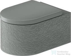 Duravit VITRIUM fali WC ülőke nélkül, fényes fehér/matt világosszürke 250609FD00 (250609FD00)