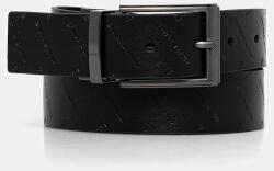 Armani Exchange kétoldalas férfi bőr öv - fekete 85