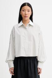 rag & bone női pamut ing Marin - bézs XS