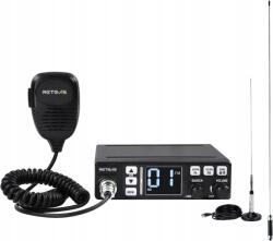 Retevis Cb rádió MB63 Am Fm 40 csatorna Vox Vészhelyzeti csatorna (A9QF2F)