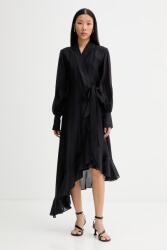 Blugirl Blumarine átlapolós lyocellel - fekete 42