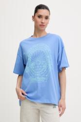 Rip Curl t-shirt női pamut HOTEL MALIBU - kék S