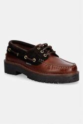 Barbour mokaszin női bőr Darras - barna Női 39