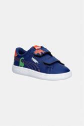PUMA Smash 3.0 Dino V gyerek sportcipő - sötétkék 22