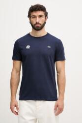 Lacoste póló férfi pamuttal - sötétkék S