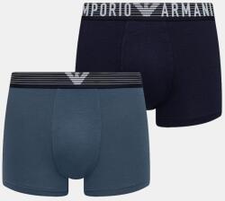 Emporio Armani Underwear testhezálló boxeralsó férfi viszkózzal - sötétkék S