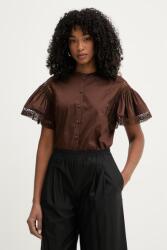 TWINSET fodros női pamut - barna 42