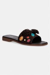 Twinset női nubuk papucs - barna Női 40