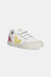 Veja Small V-90 gyerek bőr sportcipő - fehér 30 - answear - 31 990 Ft