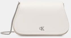 Calvin Klein női műbőr keresztpántos táska - fehér Univerzális méret