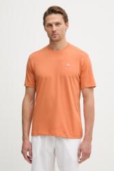 Lacoste t-shirt férfi pamut - narancssárga S - answear - 15 190 Ft