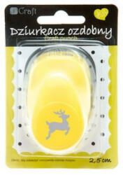  DP Craft Formalyukasztó Papírhoz 25 mm Rénszarvas Minta (JCDZ110260)