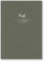  Toptimer Tanári Zsebkönyv A/5 2026-2027 Műbőr Szürke (P100C501)