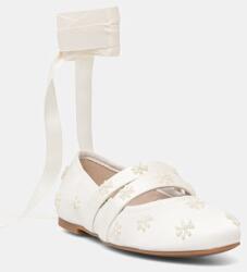 Buffalo balerina cipő Dahlia Flower Pearl - fehér Női 40