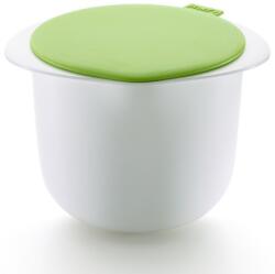 Lékué Cheese Maker házi sajtkészítő, mikrohullámú sütőbe, szűrővel, fedővel, műanyag, zöld - 887963 (LK887963)