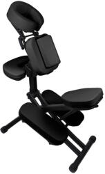 velvesa Scaun de masaj portabil Rio - velvesa® - Negru (74027760)