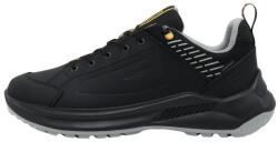 Grisport Pantofi barbati, negru, sport, piele naturala, impermeabili, cu talpa groasa, Grisport 904324-15505D22T-Negru (Marime: 42) (904324-15505D22T-Negru-42)