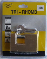TRI-RHOMB Lakat Egyenes Kengy. Réz 70 mm 3K. Bx970 Bliszteres (1500191-B)