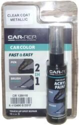 Car-Rep vopsea pentru lac, stilou de retușare și pensulă 12 ml Touch-up Spot Repair Vopsea metalică translucidă pentru retușuri 120010
