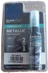 Car-Rep vopsea pentru lac, stilou de retușare și pensulă 12 ml Touch-up Spot Repair Culoare albastră metalică 125010
