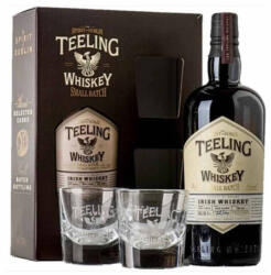 Teeling Whiskey - Irish Blended Whiskey Small Batch + 2 pahare - 0.7L, Alc: 46%
