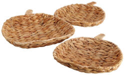 AdTrend Set 3 tavi zambila apa maro 25 x 27 x 3, 5 cm, 28 x 31 x 5 cm, 32 x 34 x 6 cm (122067) Tava