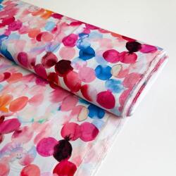  Viszkóz RAYON POPLIN Bouncy design F