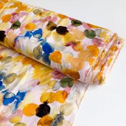  Viszkóz RAYON POPLIN Bouncy design E