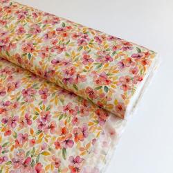  Viszkóz RAYON POPLIN Love design E