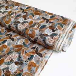  Viszkóz RAYON POPLIN Floral design E