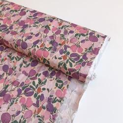  Viszkóz RAYON POPLIN Simplistic flowers design B