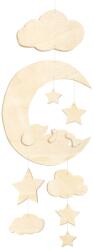 Pebaro Set de constructie din lemn „Soricelul pe Luna debitat cu laser Pebaro (PEB-848/9)
