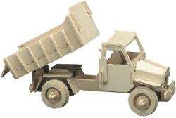Pebaro Set de constructie din lemn „Camion basculanta debitat cu laser Pebaro (PEB-863/3)