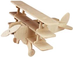Pebaro Set de constructie din lemn "Avion cu trei aripi", alimentat cu energie solara Pebaro (PEB-830/5)