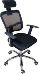 Polihome Scaun de Birou cu Înclinare Crawford 162883919 Negru (162883919)